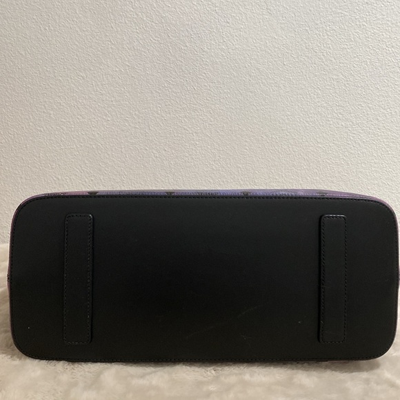 🆕 MCM Galaxy Visetos Medium Shopper Tote Bag Open Top *Light Scratch Bottom* - Picture 7 of 16